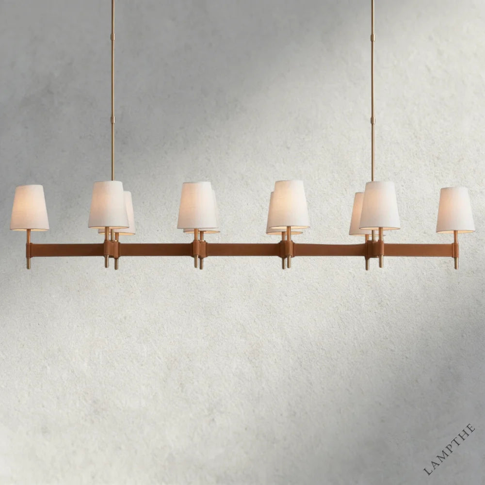 10 Light Hastings Linear Chandelier