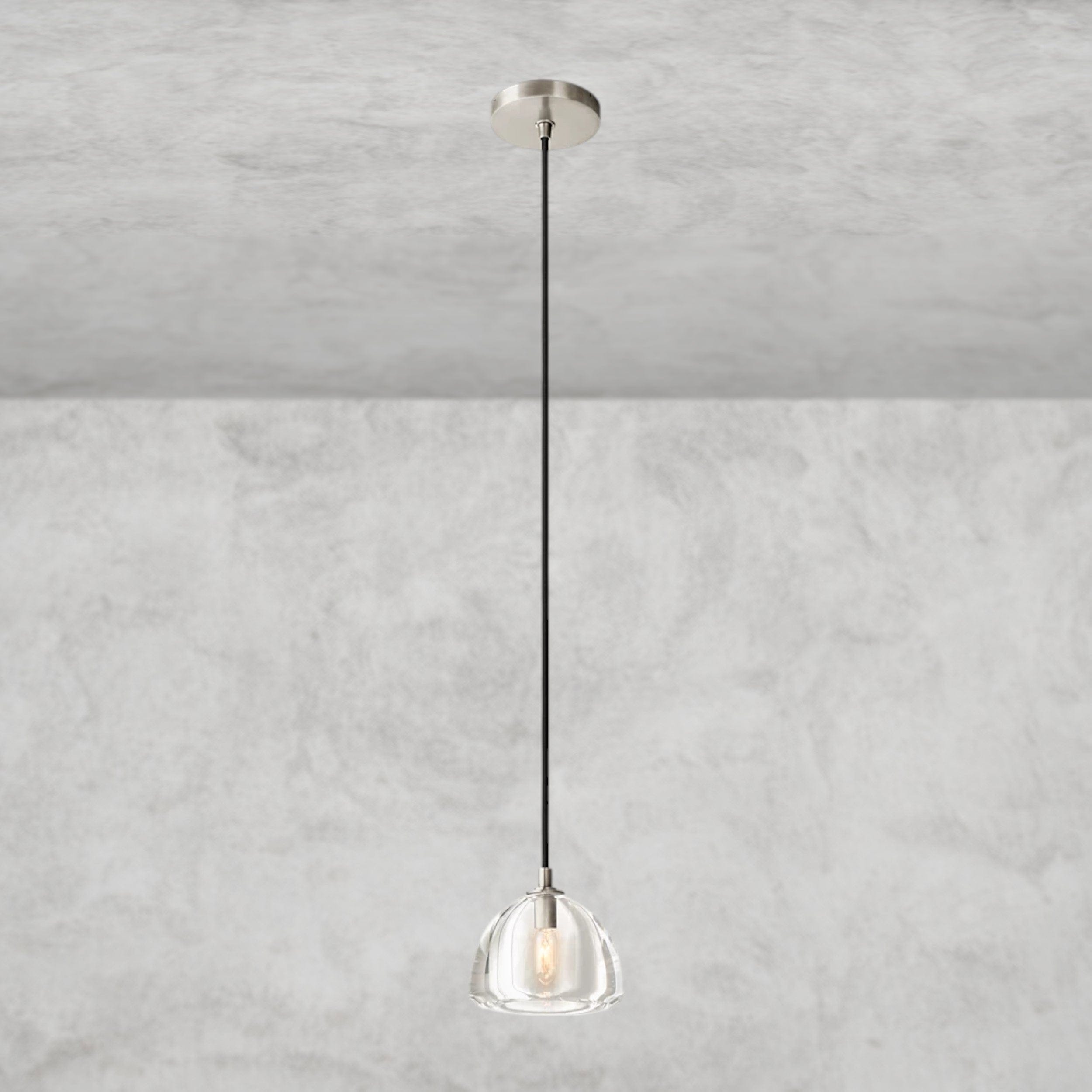 Nickle HEMISPHERE PENDANT