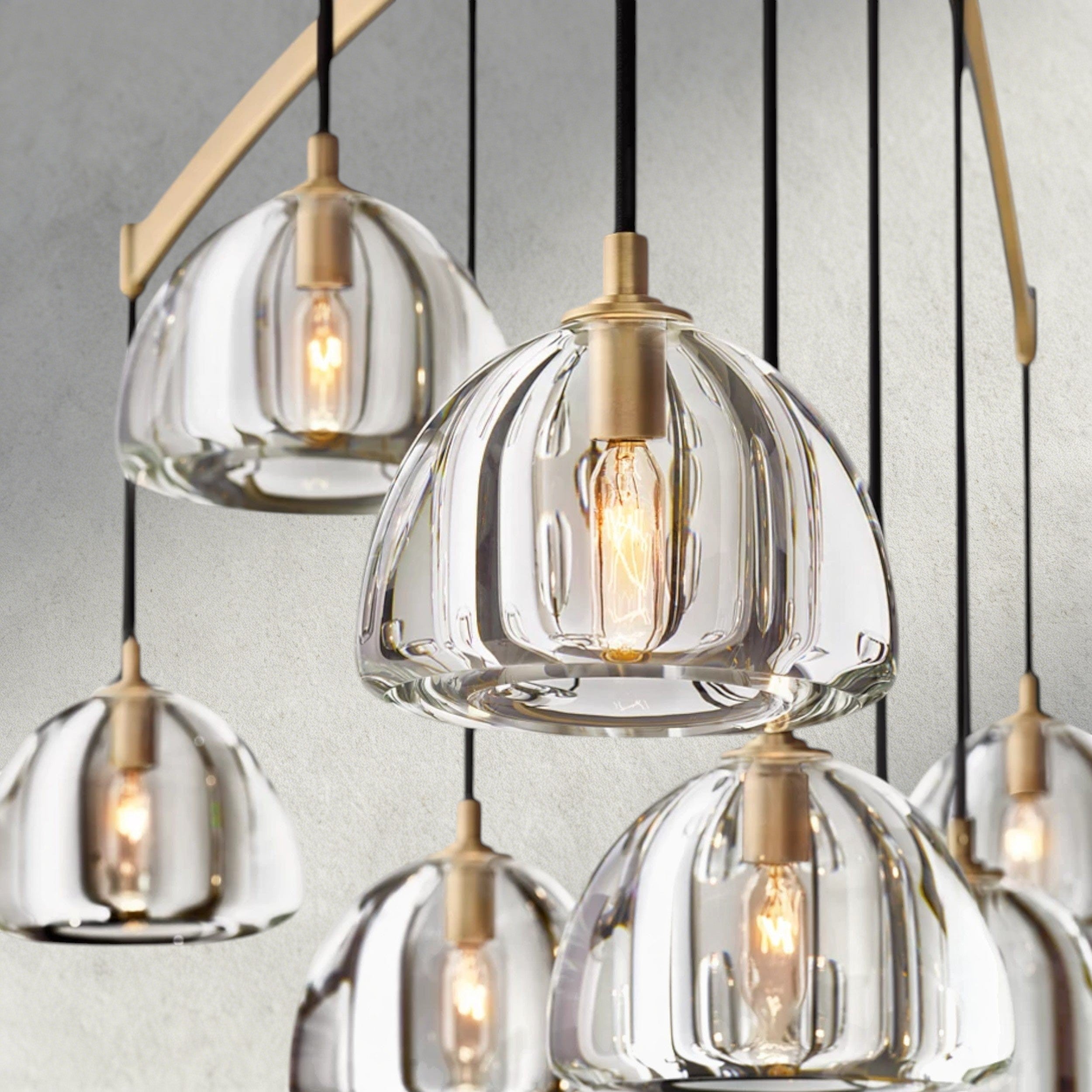 Hemisphere Round Chandelier 36", 48", 60"