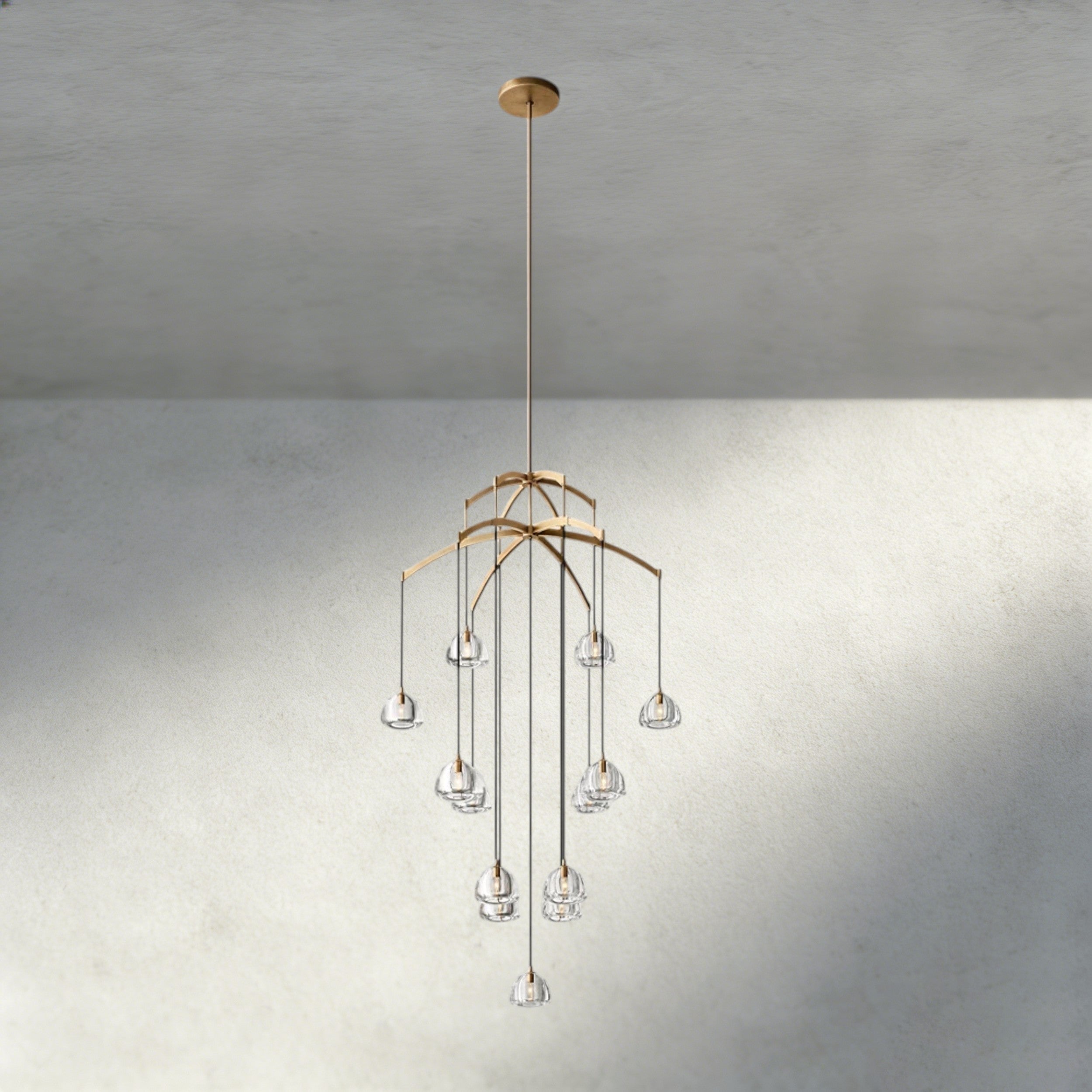 Hemisphere Round Chandelier 36", 48", 60"
