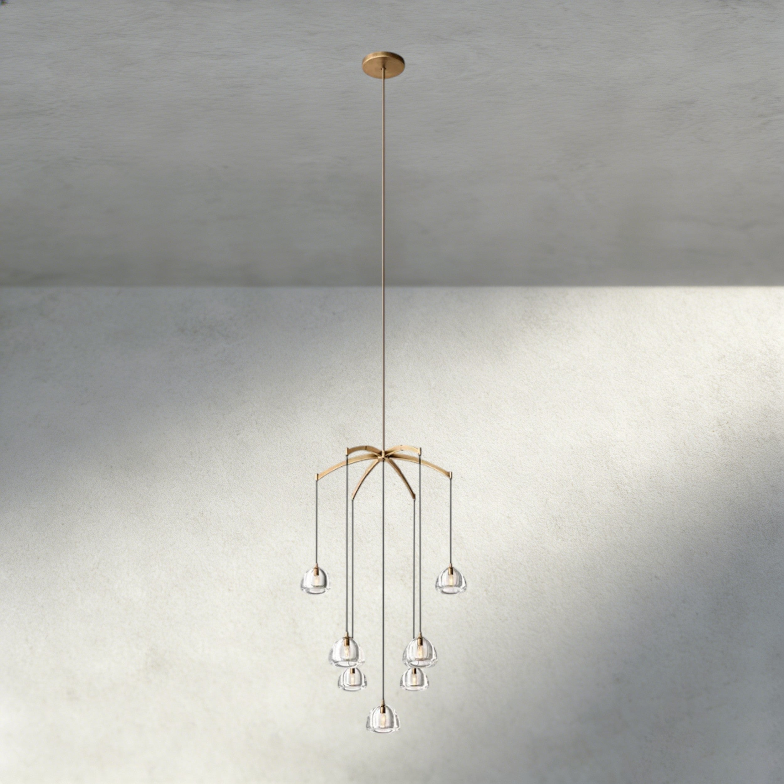 Hemisphere Round Chandelier 36", 48", 60"