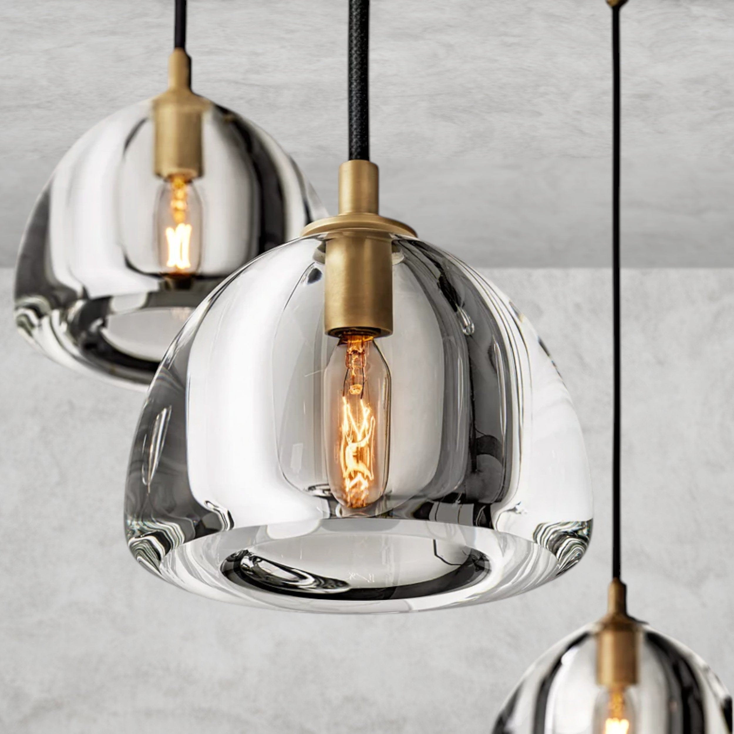 Hemisphere Round Chandelier 36", 48", 60"