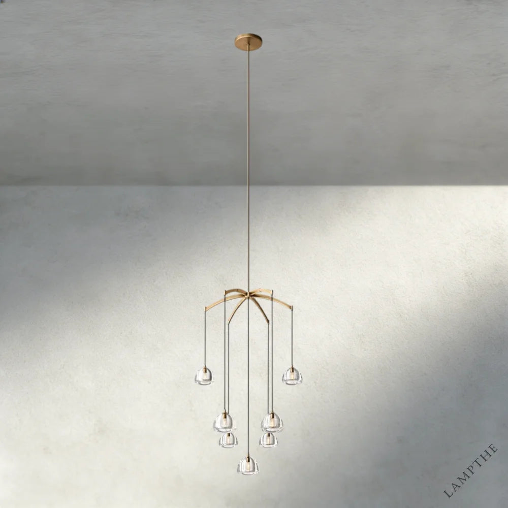 Hemisphere Round Chandelier 36", 48", 60"