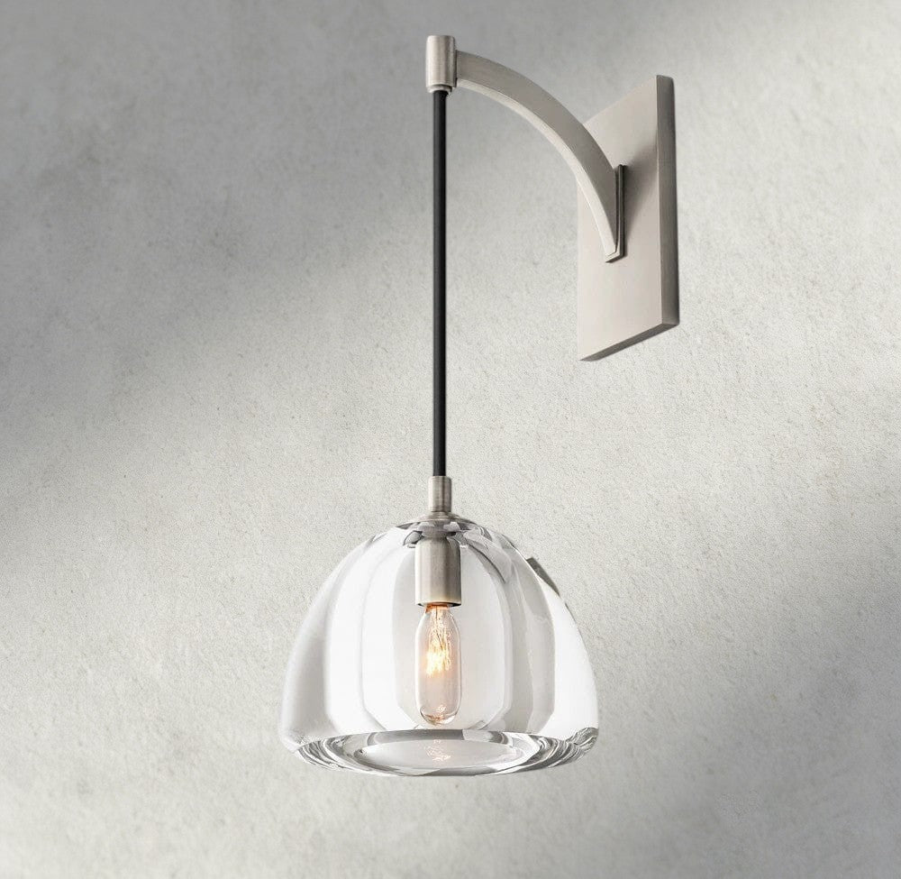 Nickle HEMISPHERE SCONCE