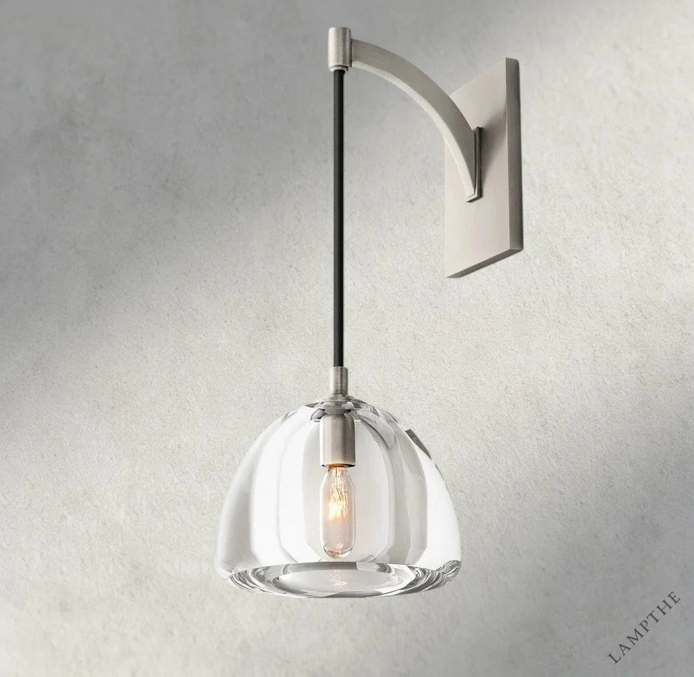 Nickle HEMISPHERE SCONCE