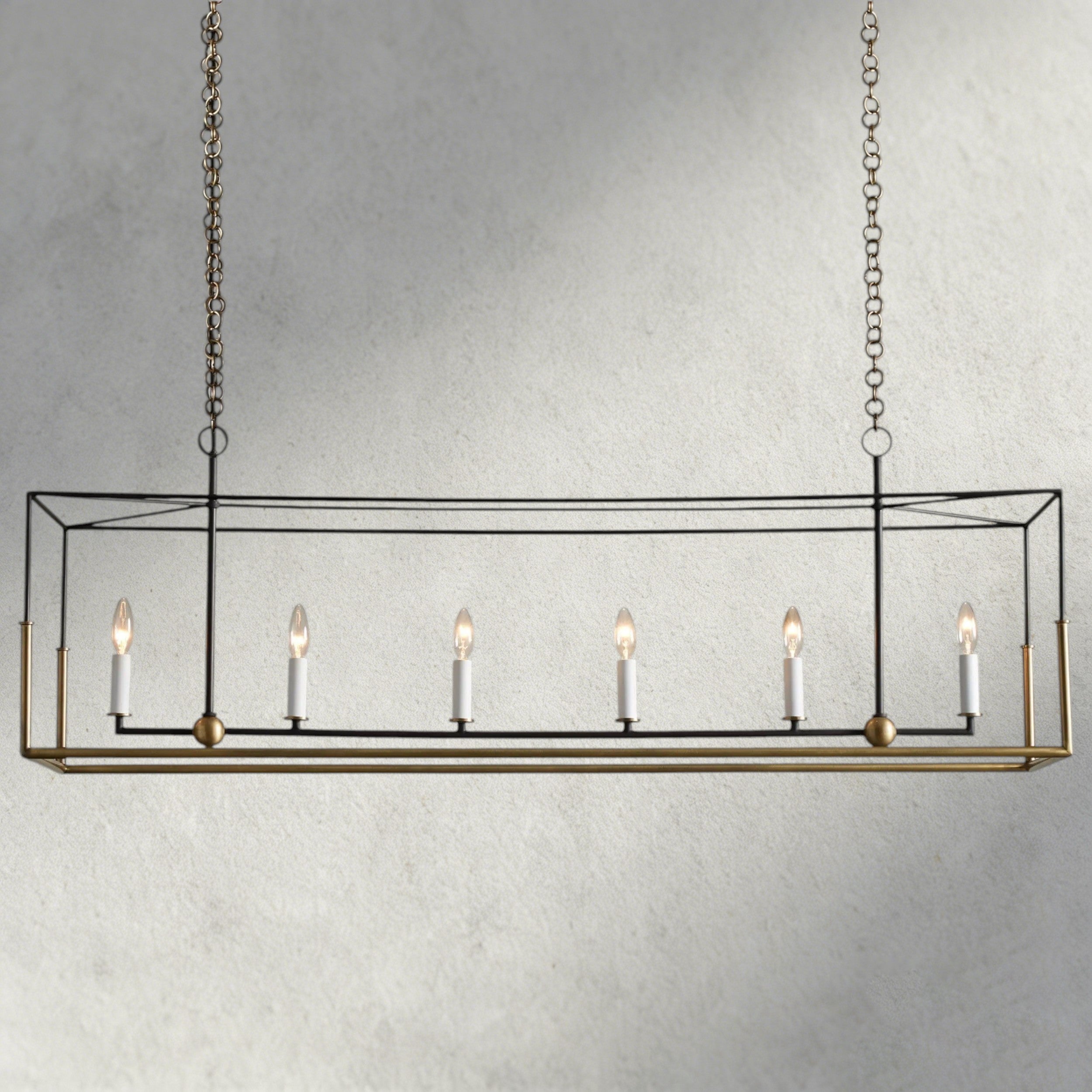 55" Holt Linear Chandelier 43", 55"