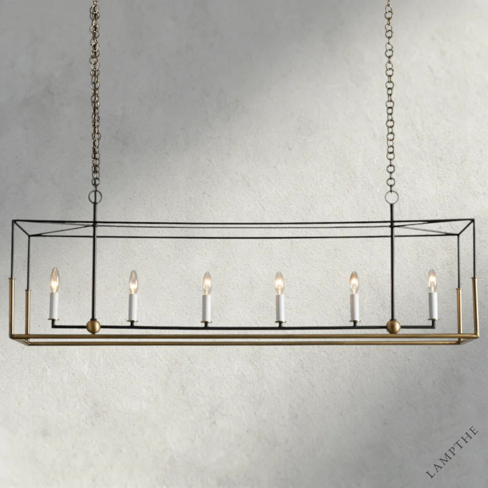 55" Holt Linear Chandelier 43", 55"