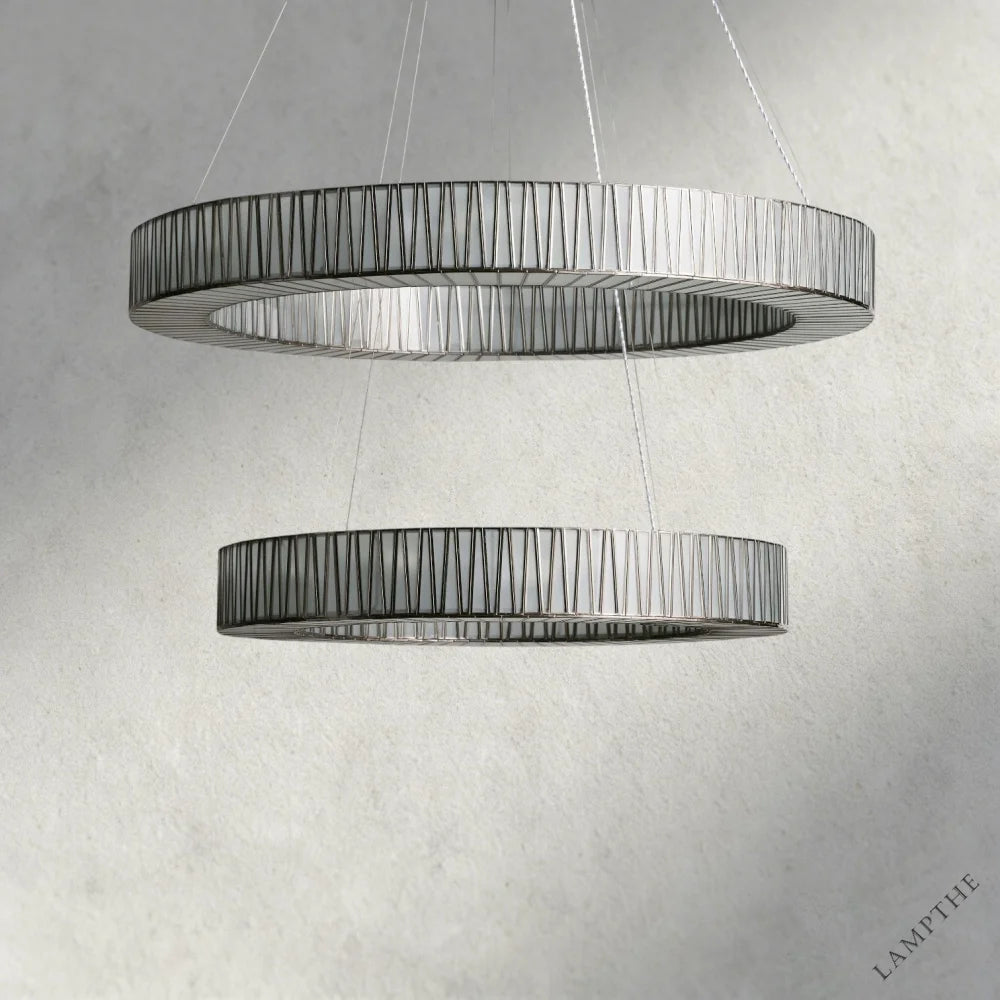 Jeunet 2-Tier Round Chandelier