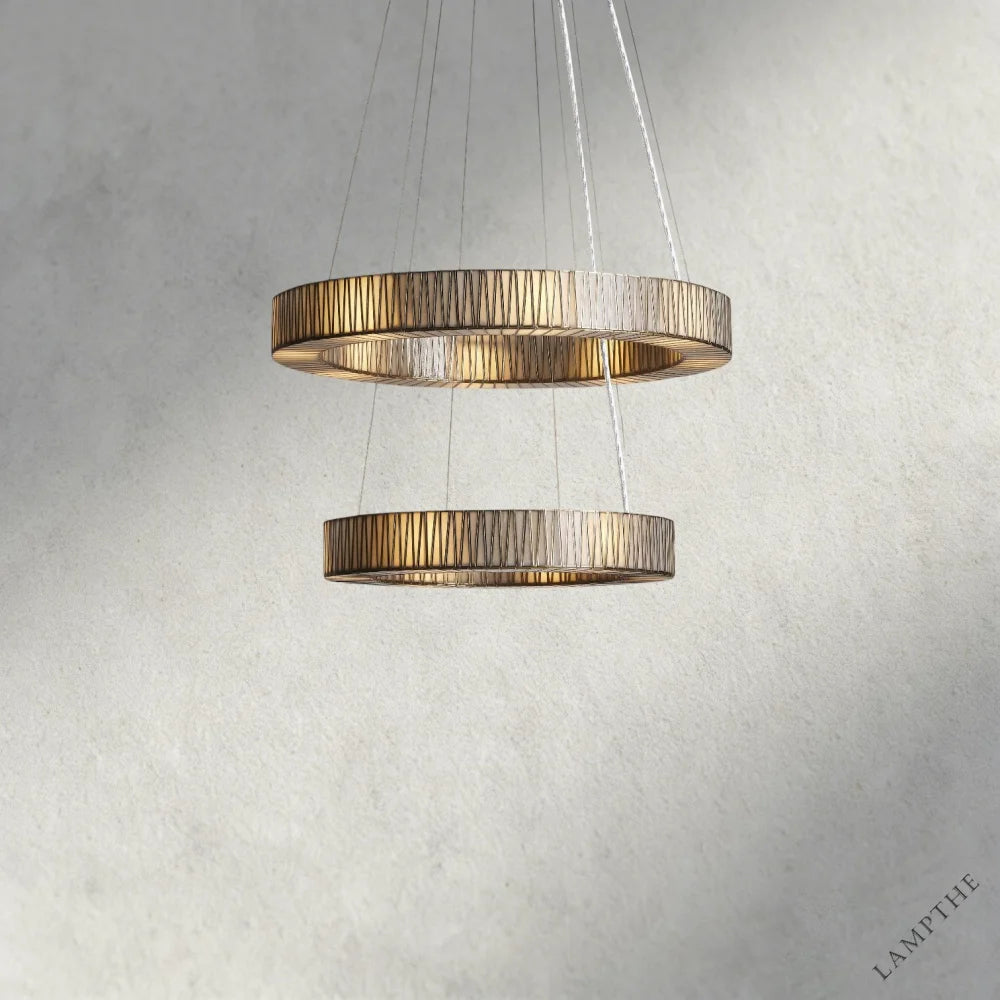 Jeunet 2-Tier Round Chandelier