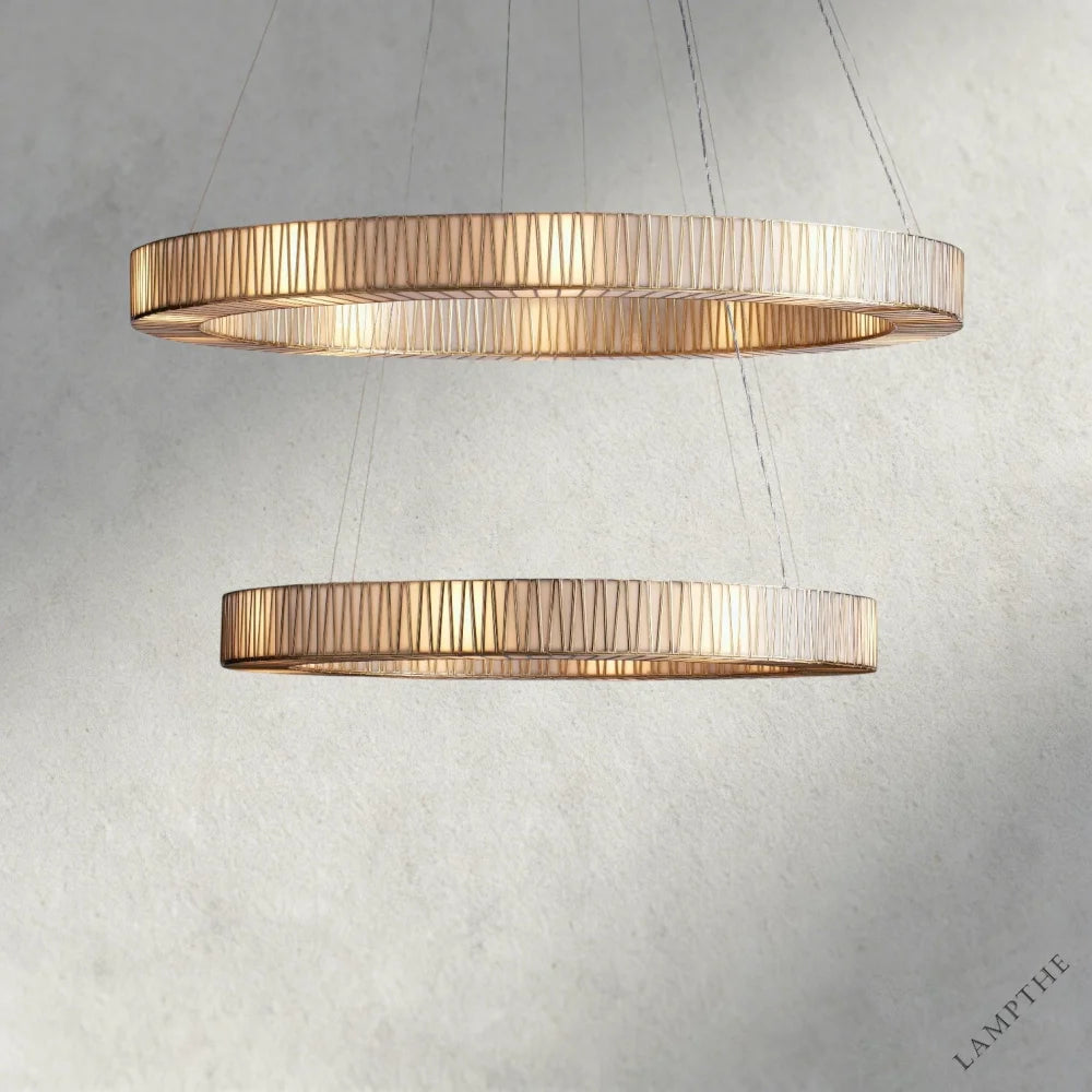 Jeunet 2-Tier Round Chandelier