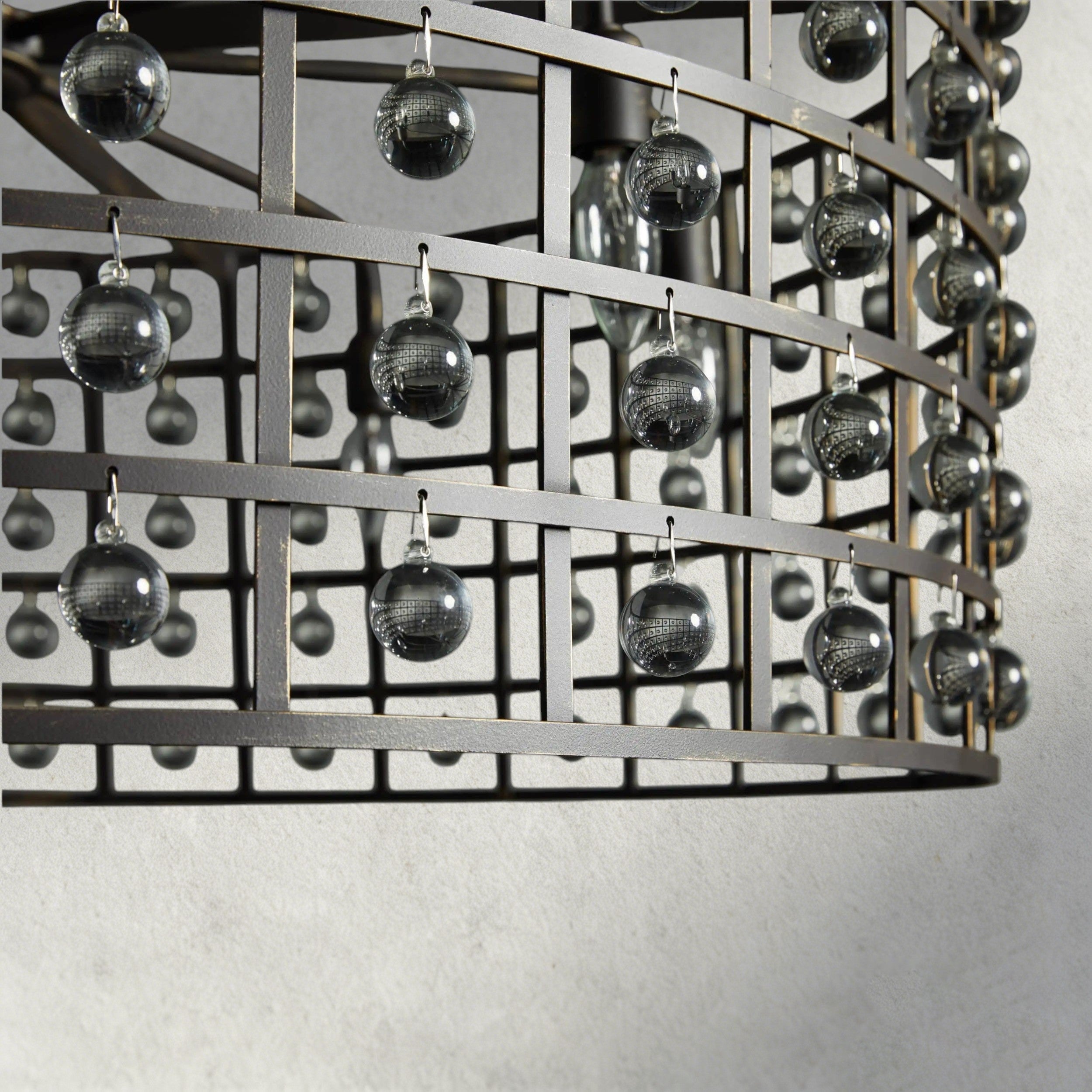 La Cage Round Chandelier 6", 8", 12"