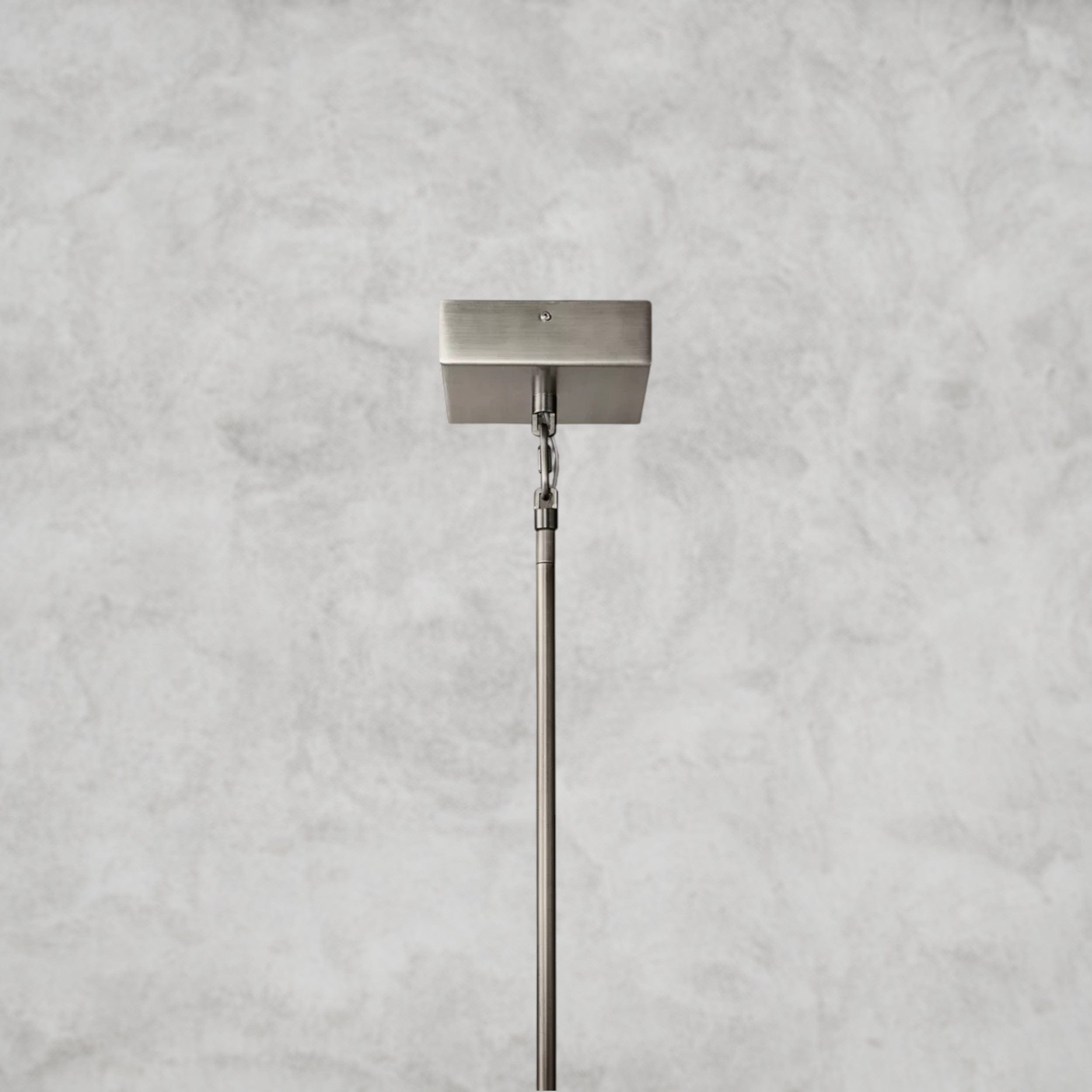 Lattice Clear Glass Pendant