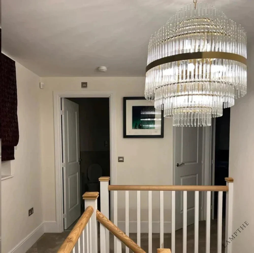 Leiro Multi-tiered Crystal Chandelier