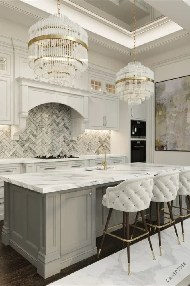 Leiro Multi-tiered Crystal Chandelier