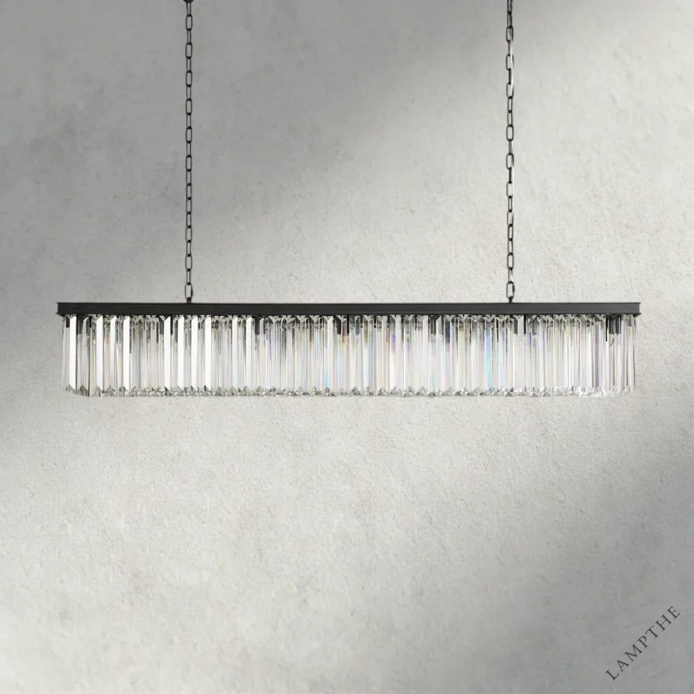 Leyland Rectangular Chandelier 60", 71.5"