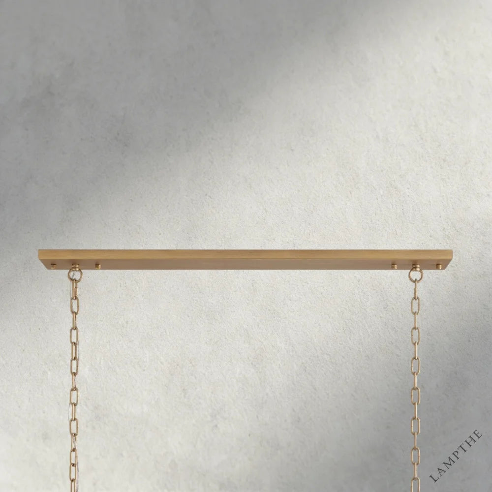Leyland Rectangular Chandelier 60", 71.5"