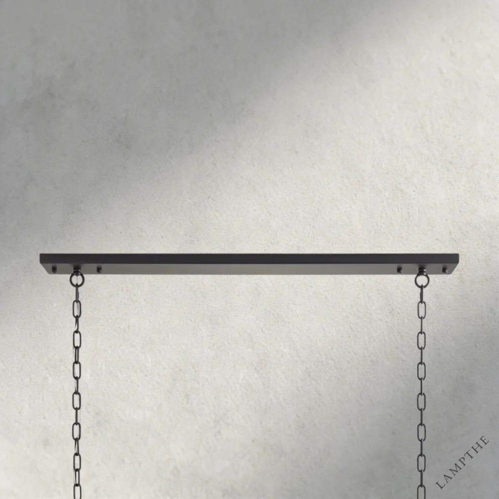 Leyland Rectangular Chandelier 60", 71.5"