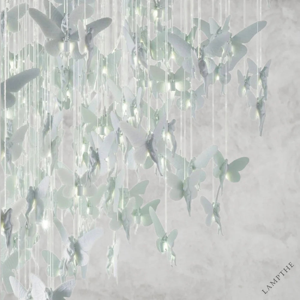 Lladro Niagara Chandelier 78"