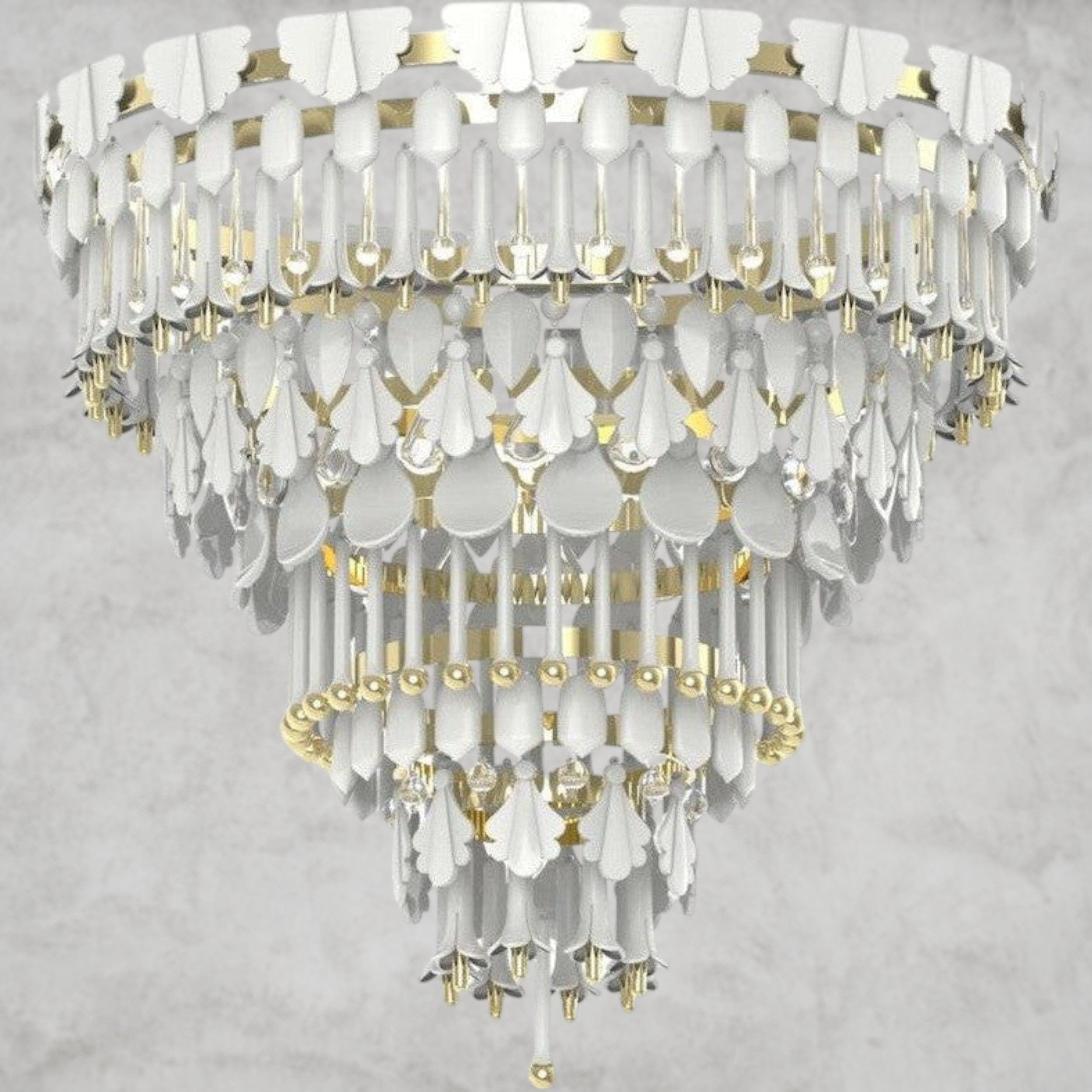 Sunrise / Medium Lladro Seasons Chandelier