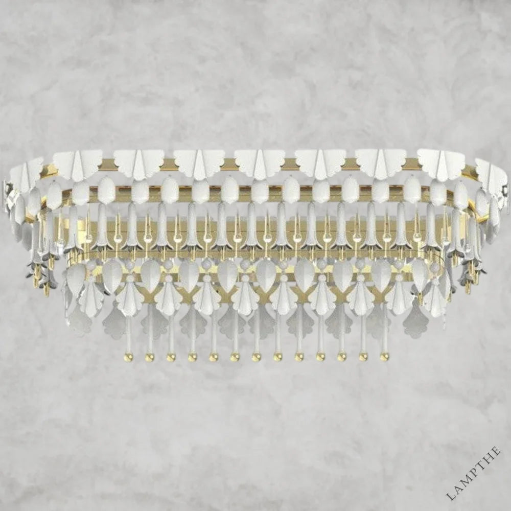 Lladro Seasons Oval Chandelier