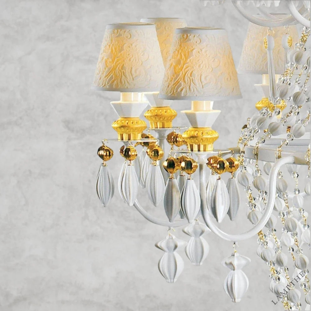 Lladro Winter Palace 30-Lights Chandelier