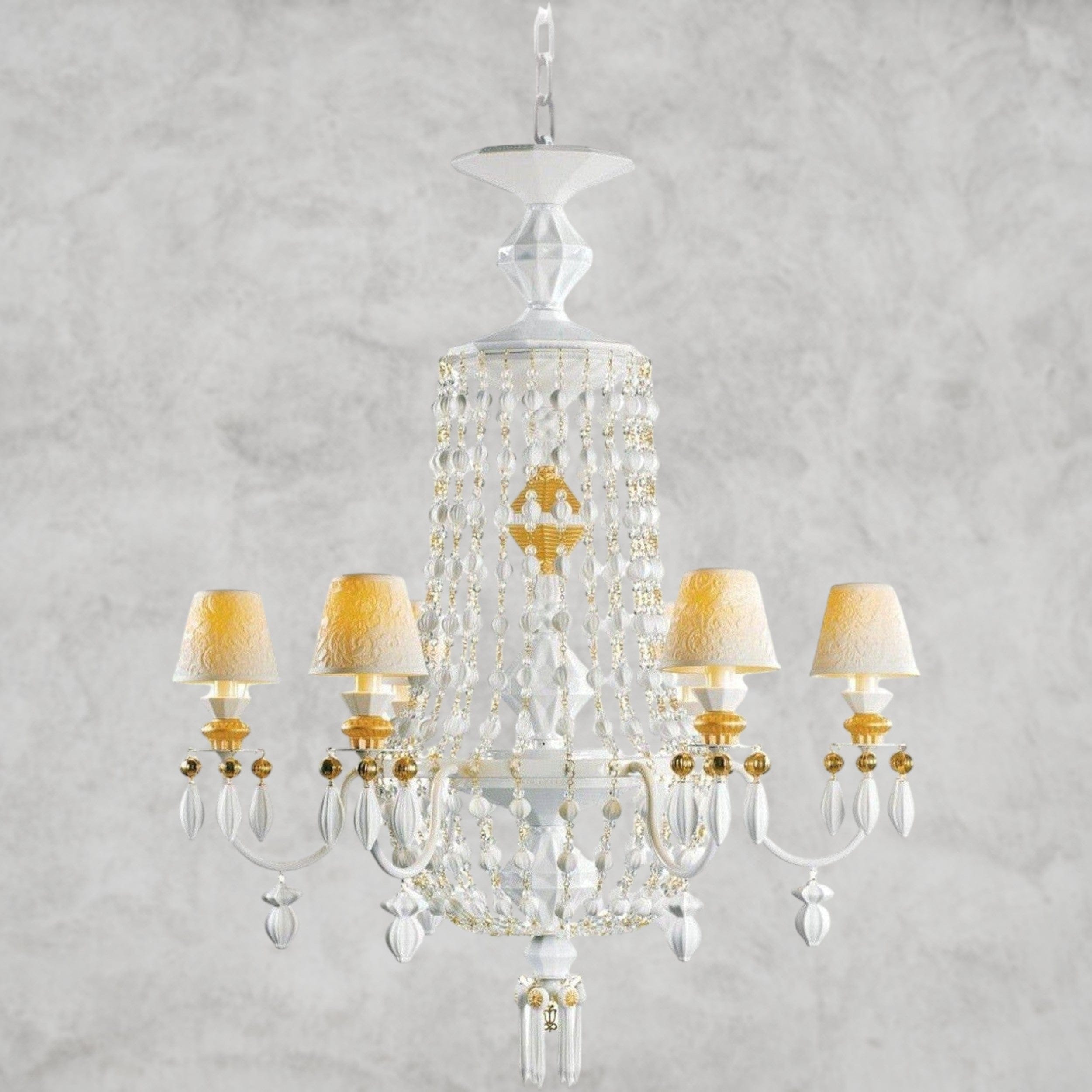 Lladro Winter Palace 6-Lights Chandelier