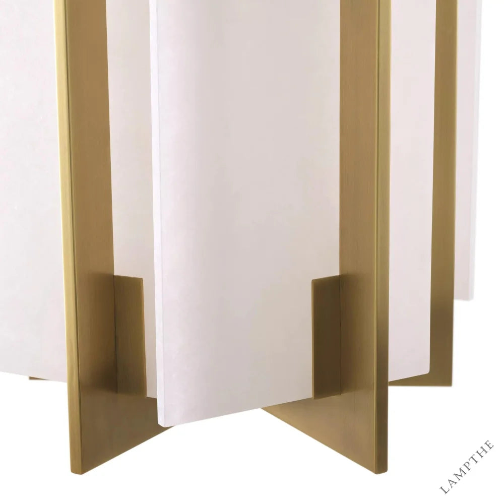Lugano Modern Brass Chandelier - (Antique Brass Finish | Alabaster)