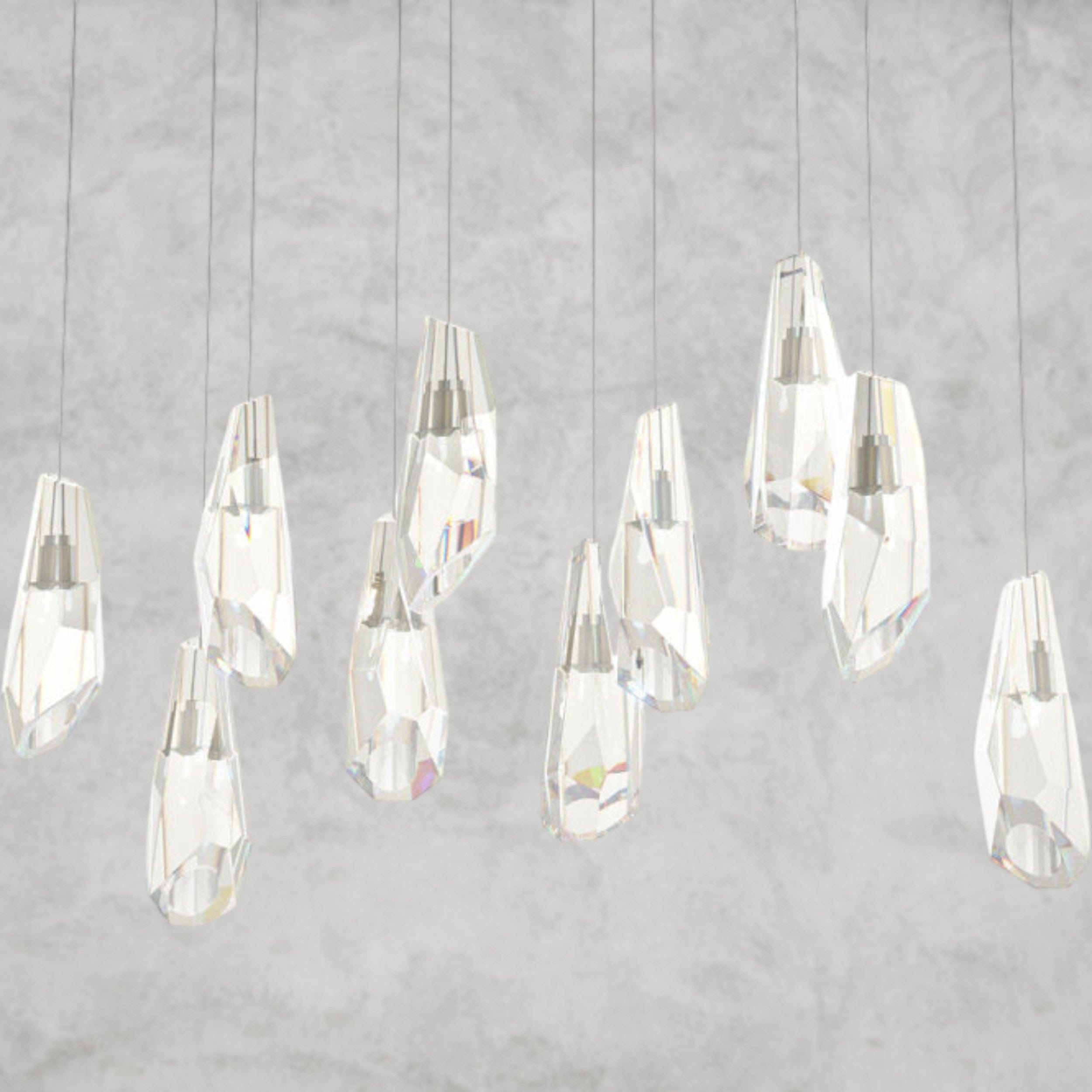 Luma 10 - Light Crystal Pendant