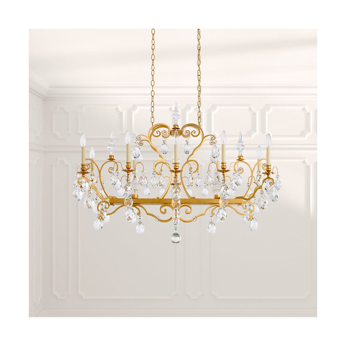 Lustre en cristal Renaissance 46"