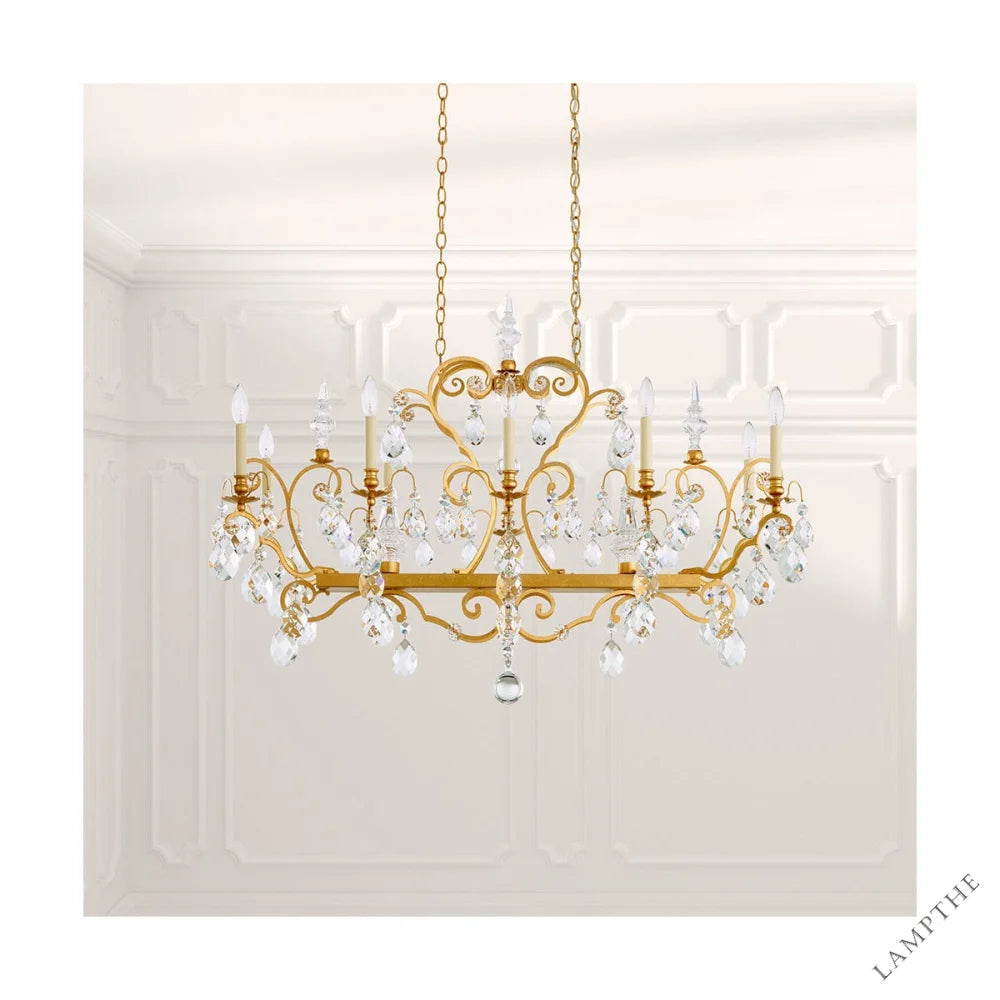 Lustre en cristal Renaissance 46"