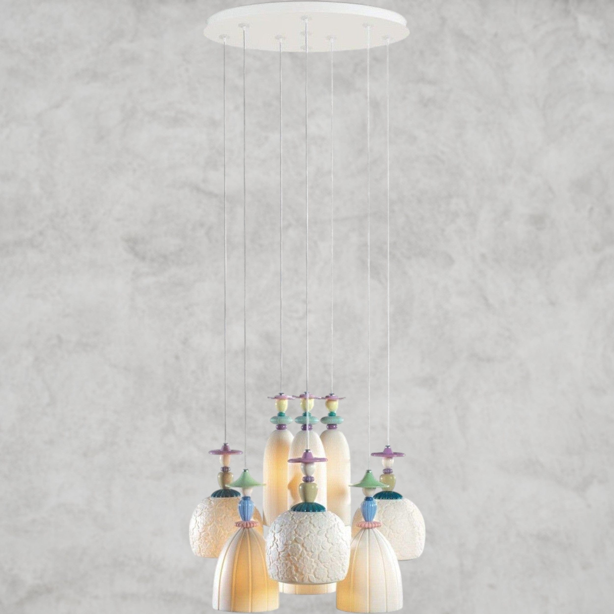 Madeaoiselle 9-Lights Seaside Chandelier