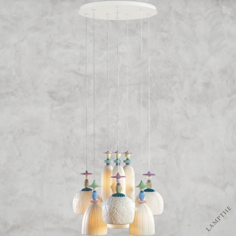 Madeaoiselle 9-Lights Seaside Chandelier
