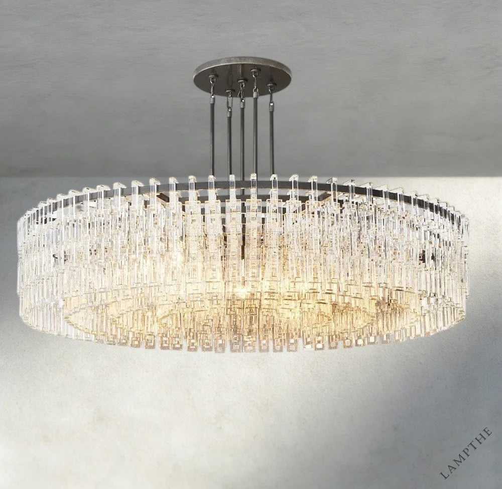 60" / Bronze Marignan Round Chandelier 36", 48", 60"