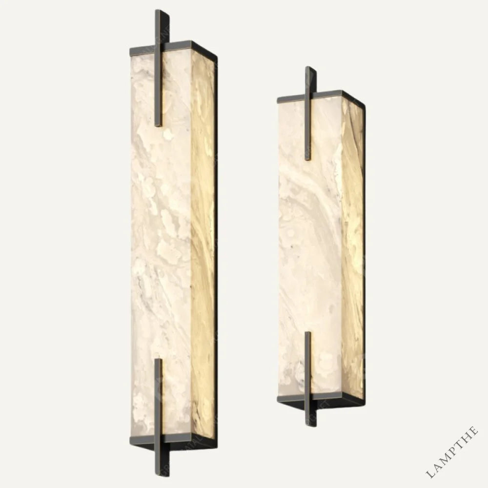 Maros Alabaster Wall Sconce For Bedroom