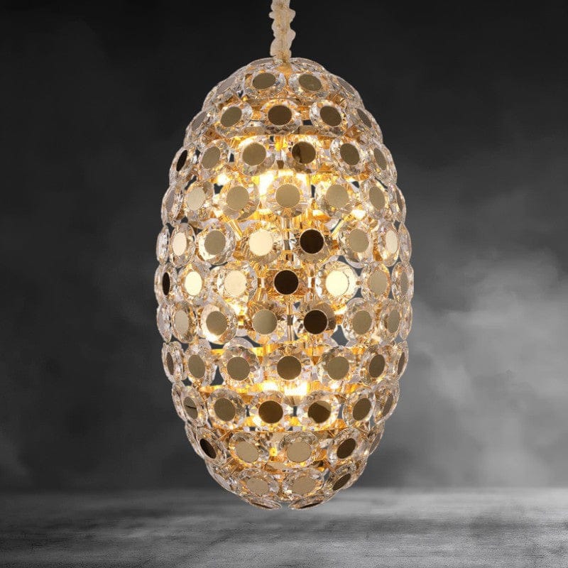 Micael14-Light Crystal Geometric Chandelier