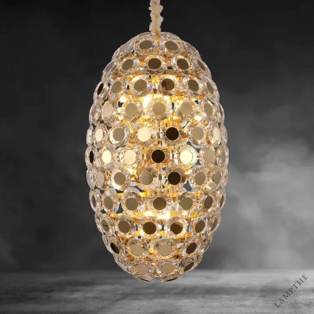 Micael14-Light Crystal Geometric Chandelier