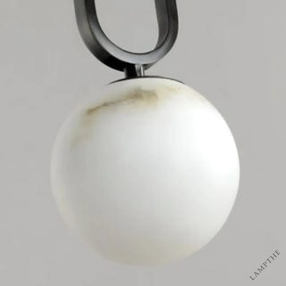 Orb Alabaster Pendant
