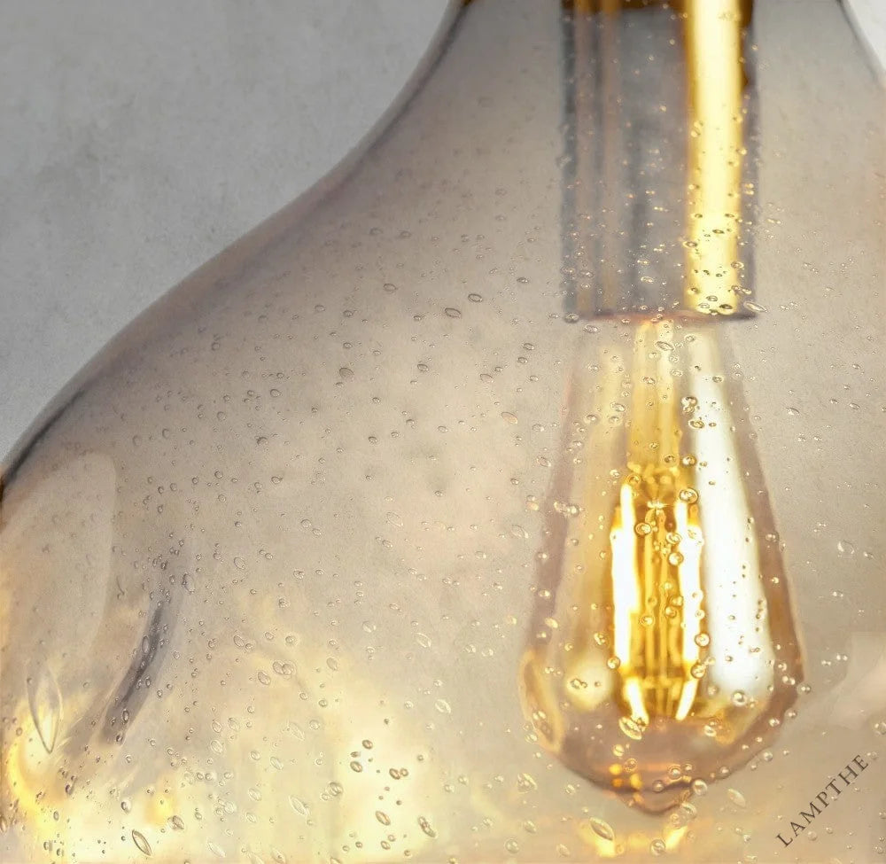 Organic 12" Glass Pendant