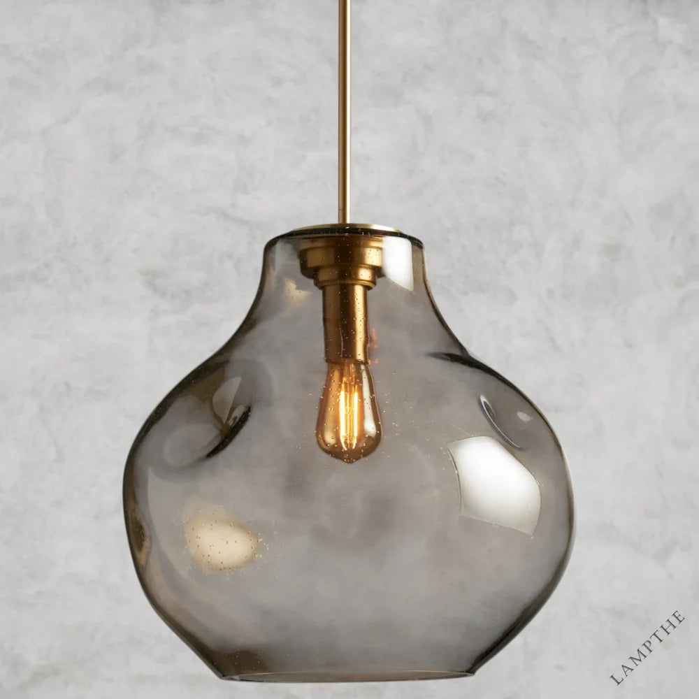 16" / Smoke Organic Pendant 8", 12", 16"