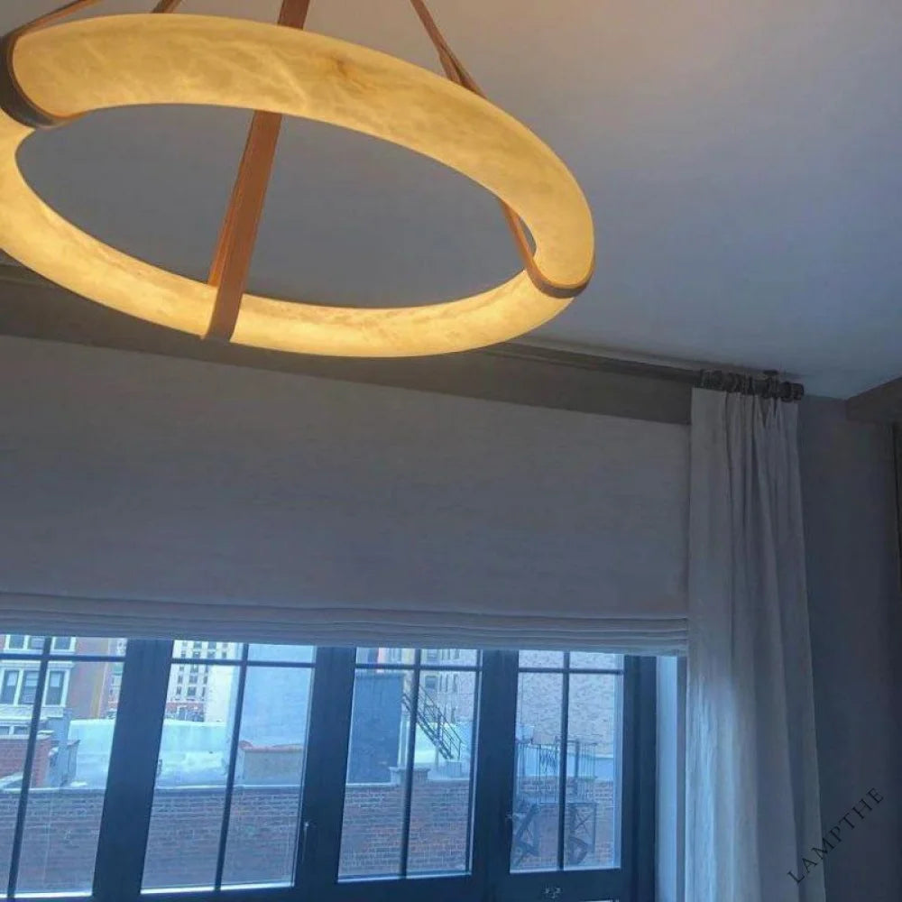 Oslo Alabaster Art Chandelier
