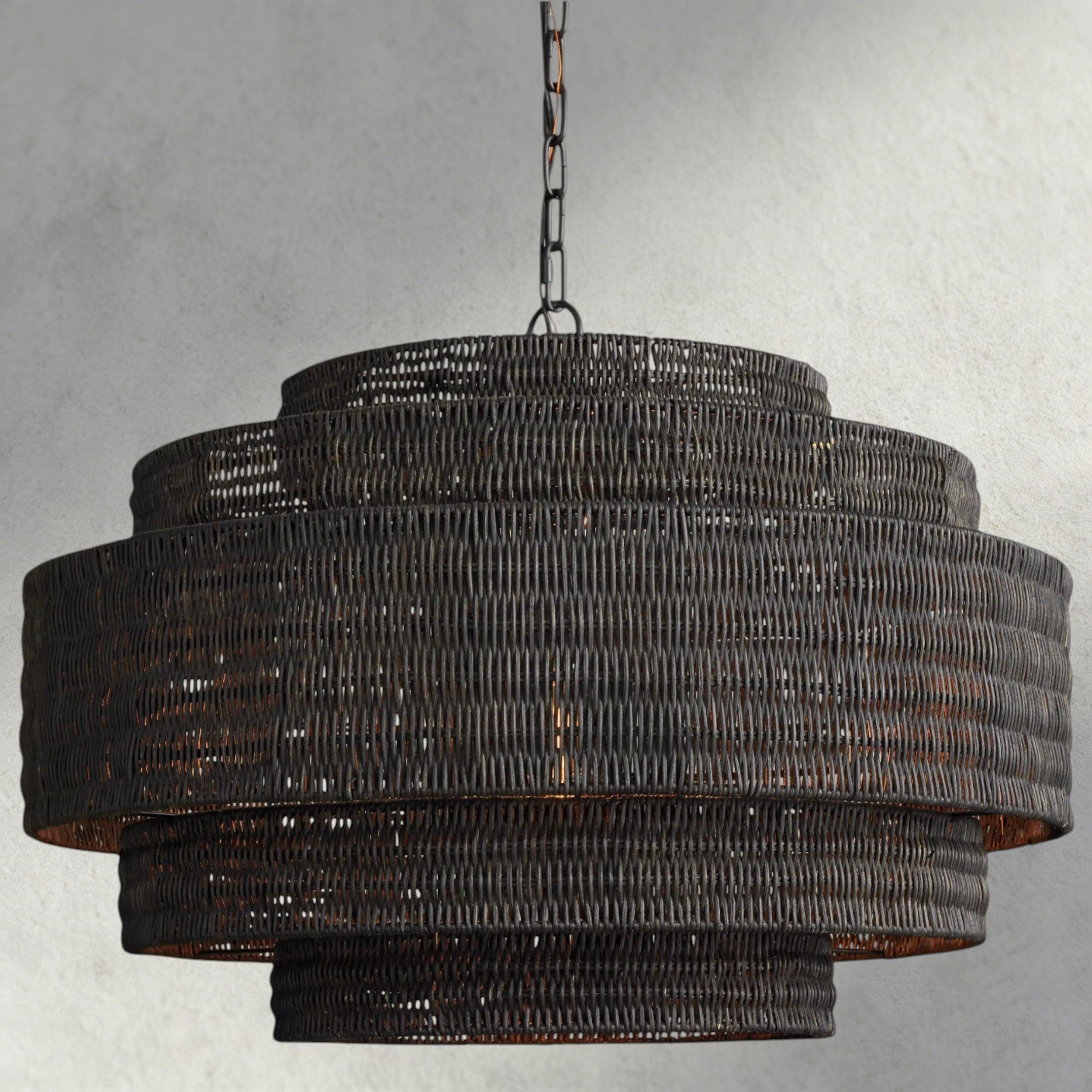 28" / Black Paloma Chandelier 28", 40"