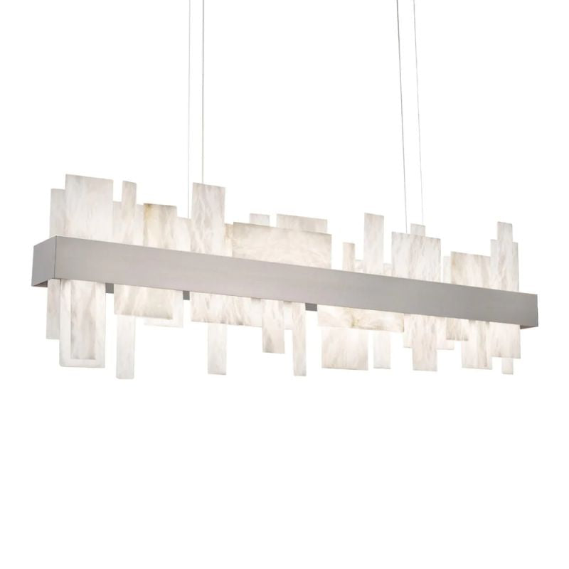 Alabaster LED Linear Chandelier - jchandelier