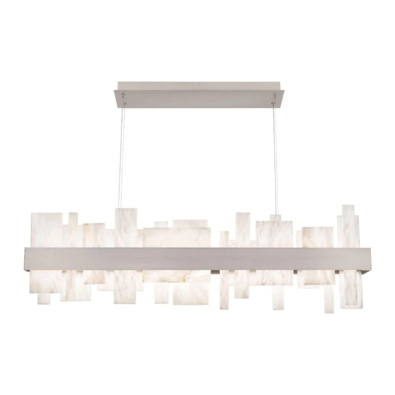 Alabaster LED Linear Chandelier - jchandelier