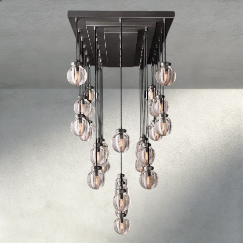 Pearl Rectangular Chandelier 36", 54", 72"
