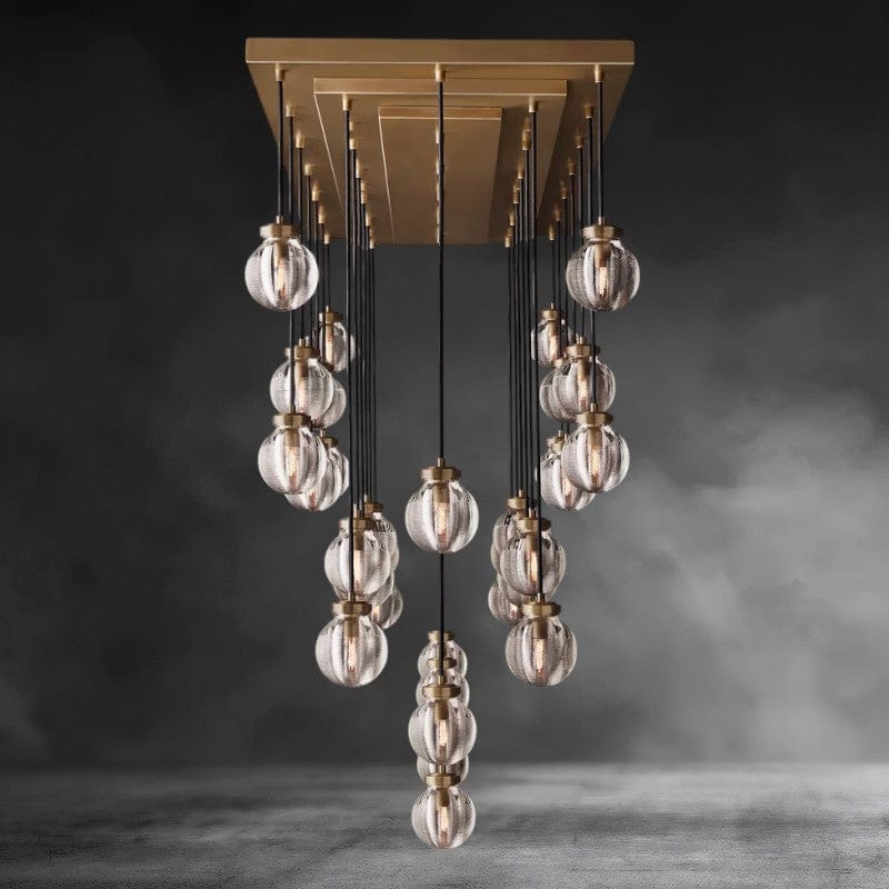 Pearl Rectangular Chandelier 36", 54", 72"
