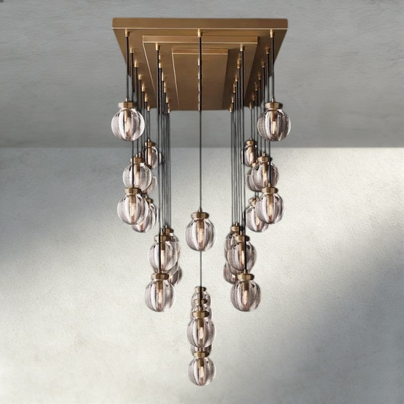 Pearl Rectangular Chandelier 36", 54", 72"