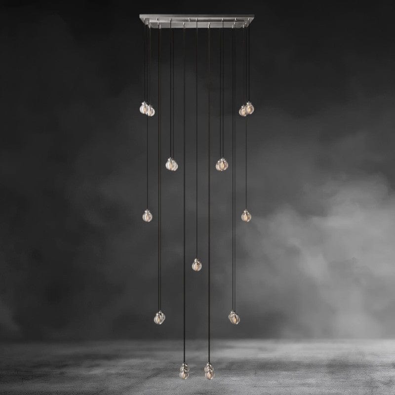 Pearl Rectangular Chandelier 36", 54", 72"