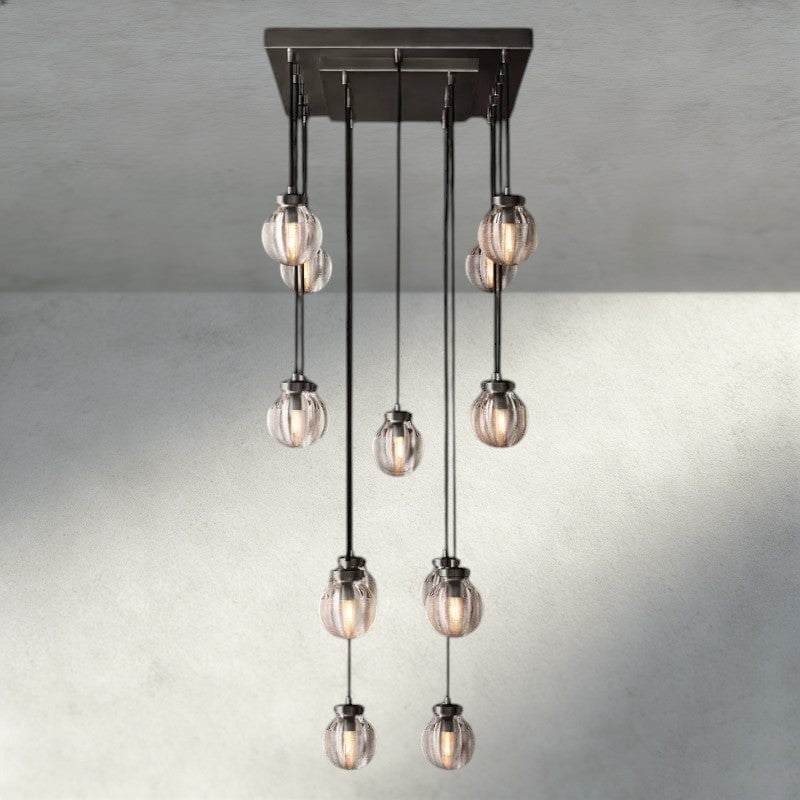 Pearl Rectangular Chandelier 36", 54", 72"