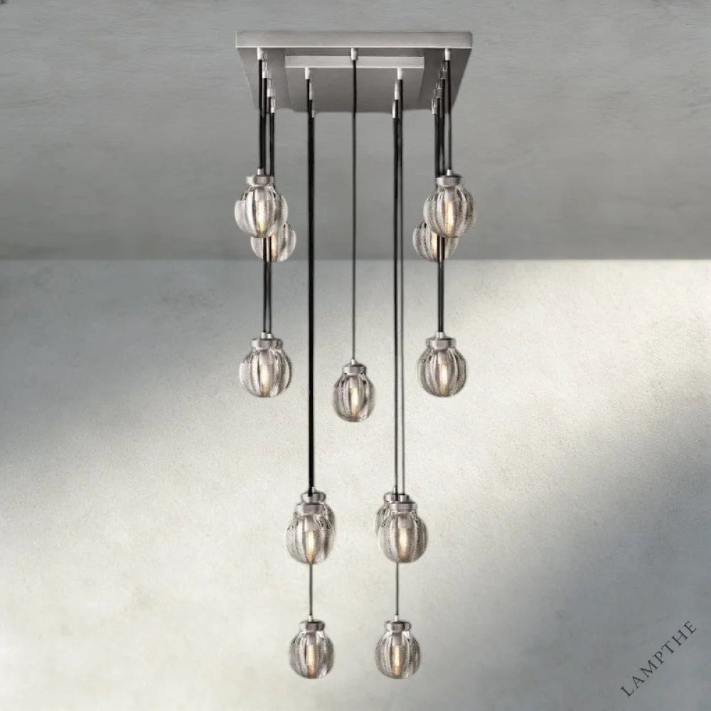 Pearl Rectangular Chandelier 36", 54", 72"