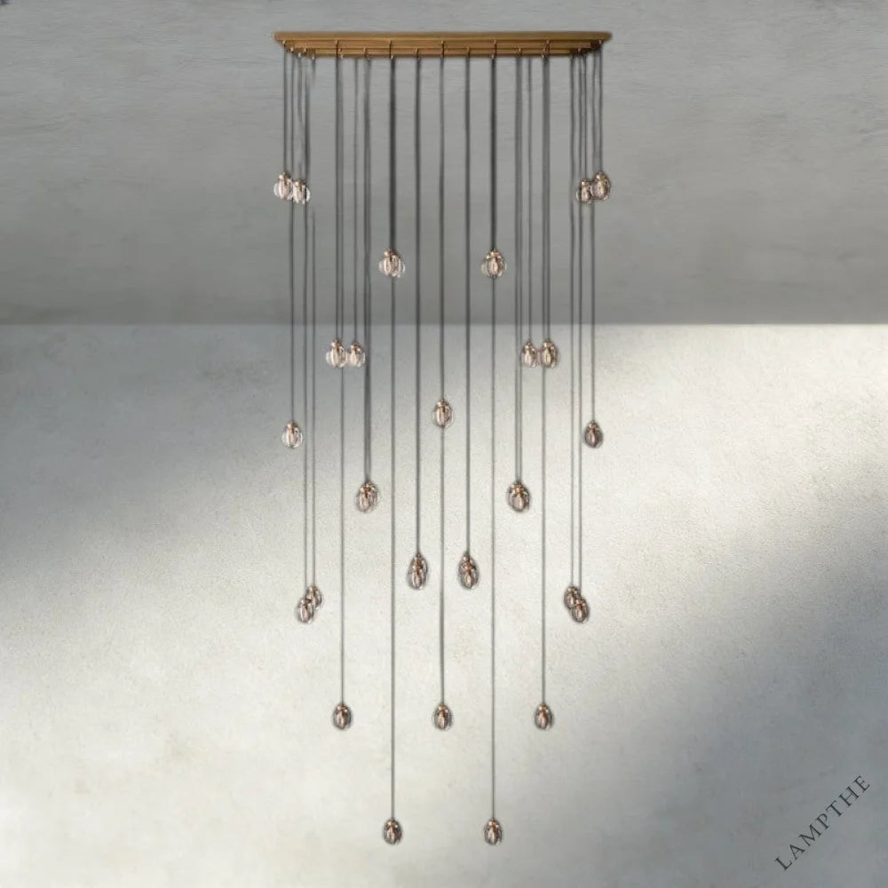 Pearl Rectangular Chandelier 36", 54", 72"